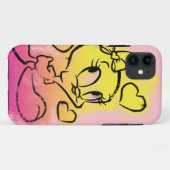 TWEETY™ Met Hartjes Case-Mate iPhone Case (Achterkant (horizontaal))