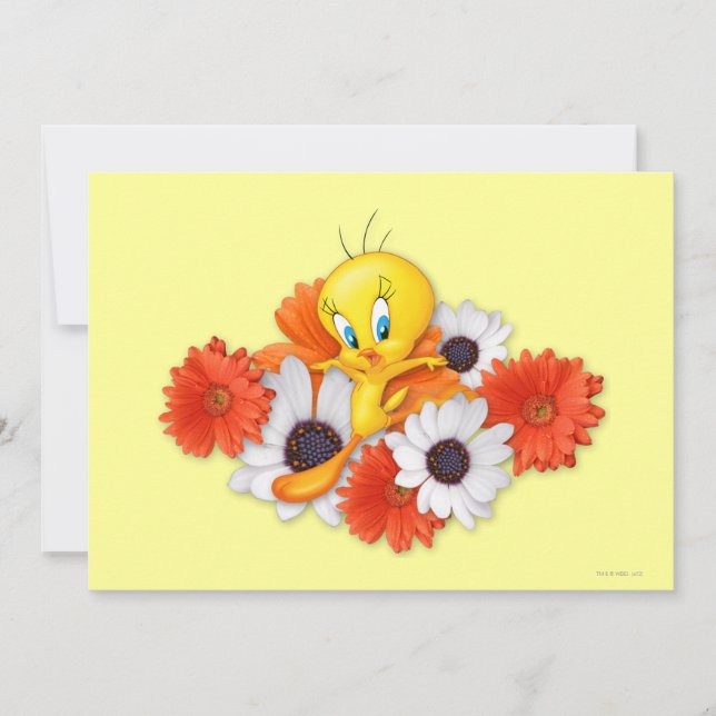 TWEETY™ met madeliefjes (Voorkant)