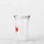 TWEETY™ met madeliefjes Acryl Drinkbeker (Links)