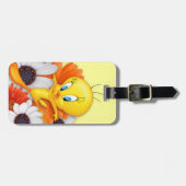 TWEETY™ met madeliefjes Bagagelabel (Voorkant horizontaal)