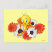 TWEETY™ met madeliefjes Briefkaart (Voorkant)