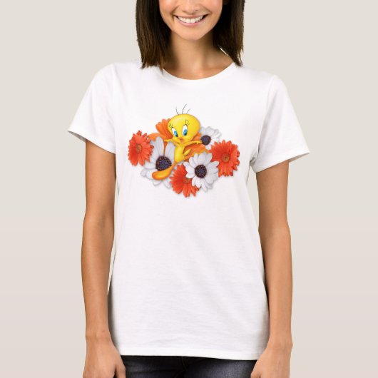 TWEETY™ met madeliefjes T-shirt (Voorkant)