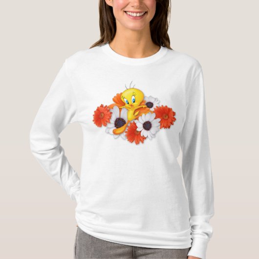 TWEETY™ met madeliefjes T-shirt (Voorkant)