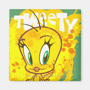 Tweety met naam magneet