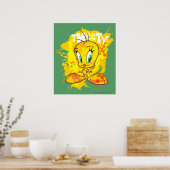 Tweety met naam poster (Keuken)