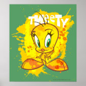 Tweety met naam poster (Voorkant)