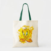 Tweety met naam tote bag (Voorkant)