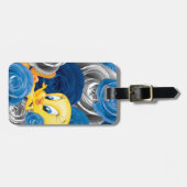 TWEETY™ met Rozen Bagagelabel (Voorkant horizontaal)
