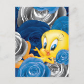 TWEETY™ met Rozen Briefkaart (Voorkant)