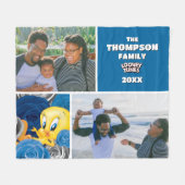 TWEETY™ met Rozen-familiefoto Fleece Deken (Voorkant (Horizontaal))
