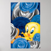 TWEETY™ met Rozen Poster (Voorkant)