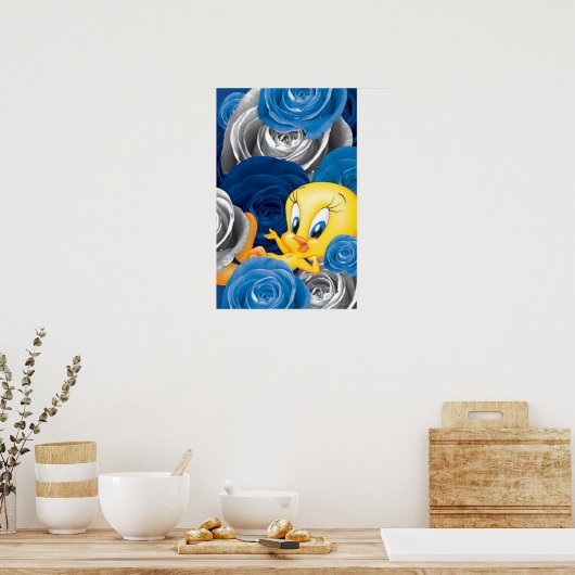 TWEETY™ met Rozen Poster (Keuken)