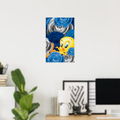 TWEETY™ met Rozen Poster (Thuiskantoor)