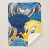 TWEETY™ met Rozen Sherpa Deken (Voorkant)