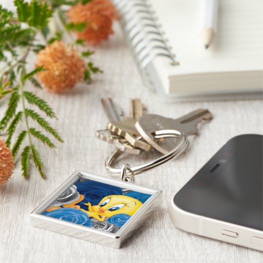 Tweety met Rozen Sleutelhanger (Zijkant)