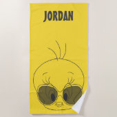Tweety met Shades Strandlaken (Voorkant)