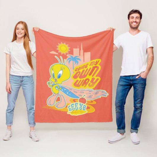 TWEETY™ - Mijn eigen weg Fleece Deken (In situ)