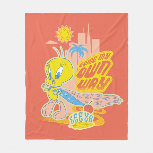 TWEETY™ - Mijn eigen weg Fleece Deken (Voorkant)