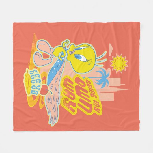 TWEETY™ - Mijn eigen weg Fleece Deken (Voorkant (Horizontaal))