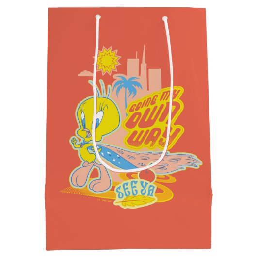 TWEETY™ - Mijn eigen weg Medium Cadeauzakje (Achterkant)