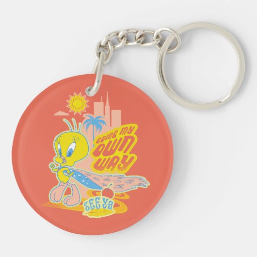 TWEETY™ - Mijn eigen weg Sleutelhanger (Achterkant)