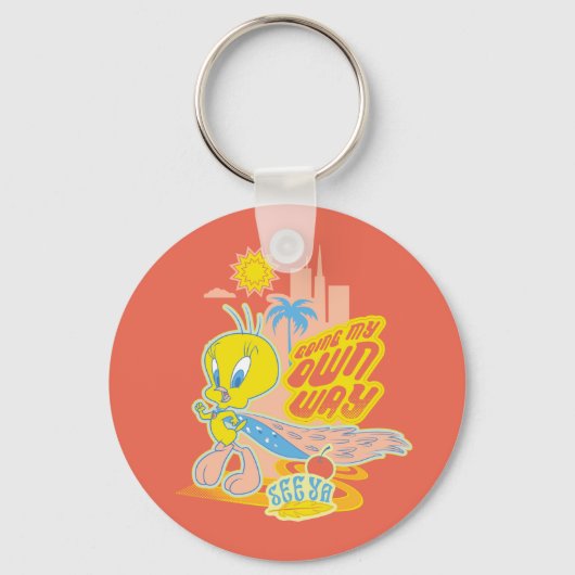 TWEETY™ - Mijn eigen weg Sleutelhanger (Achterkant)