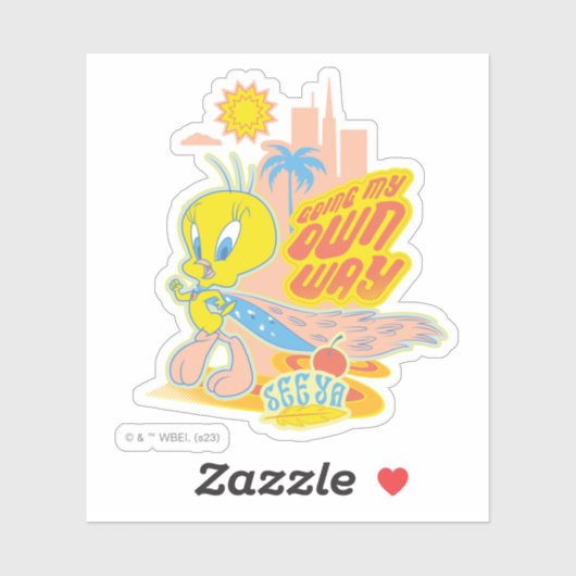 TWEETY™ - Mijn eigen weg Sticker (Vel)