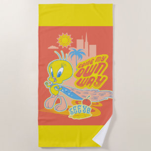 TWEETY™ - Mijn eigen weg Strandlaken