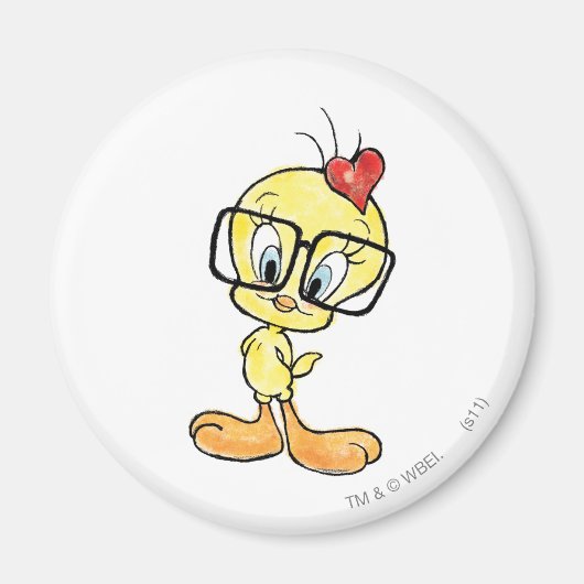 Tweety Nerd Magneet (Voorkant)