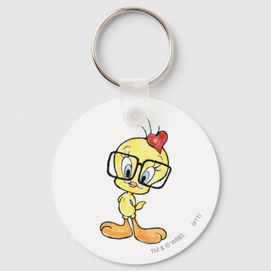 Tweety Nerd Sleutelhanger (Voorkant)