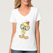 TWEETY™ Nerd T-shirt (Voorkant)