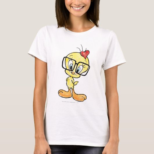 TWEETY™ Nerd T-shirt (Voorkant)