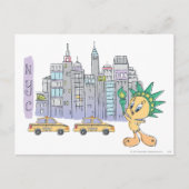 TWEETY™ NYC BRIEFKAART (Voorkant)