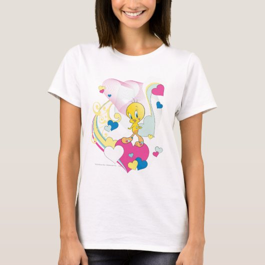 TWEETY™ On Heart T-shirt (Voorkant)