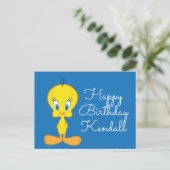 TWEETY™ | Onschuldige kleine vogel Briefkaart (Staand voorkant)