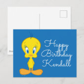 TWEETY™ | Onschuldige kleine vogel Briefkaart (Voorkant / Achterkant)