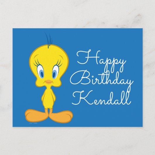 TWEETY™ | Onschuldige kleine vogel Briefkaart (Voorkant)