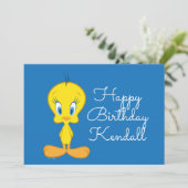 TWEETY™ | Onschuldige kleine vogel Kaart (Staand voorkant)