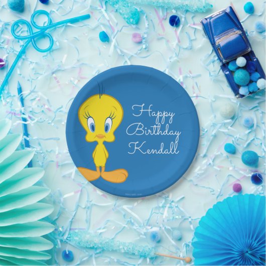 TWEETY™ | Onschuldige Kleine Vogel Papieren Bordje (Feest)