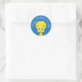 TWEETY™ | Onschuldige kleine vogel Ronde Sticker (Tas)