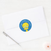 TWEETY™ | Onschuldige kleine vogel Ronde Sticker (Envelop)
