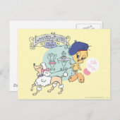 TWEETY™ Parijs Briefkaart (Voorkant / Achterkant)