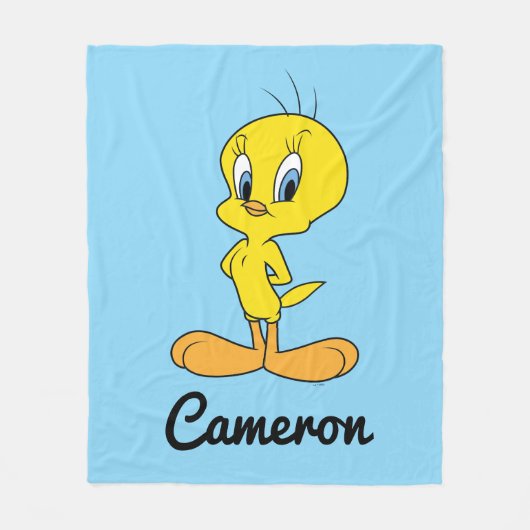 TWEETY™ | Persoonlijke slimme vogel Fleece Deken (Voorkant)