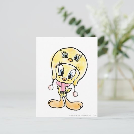 TWEETY™-Pet Briefkaart (Staand voorkant)