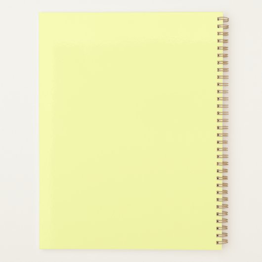 Tweety Planner (Achterkant)