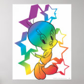 TWEETY™ Rainbow Stars Poster (Voorkant)