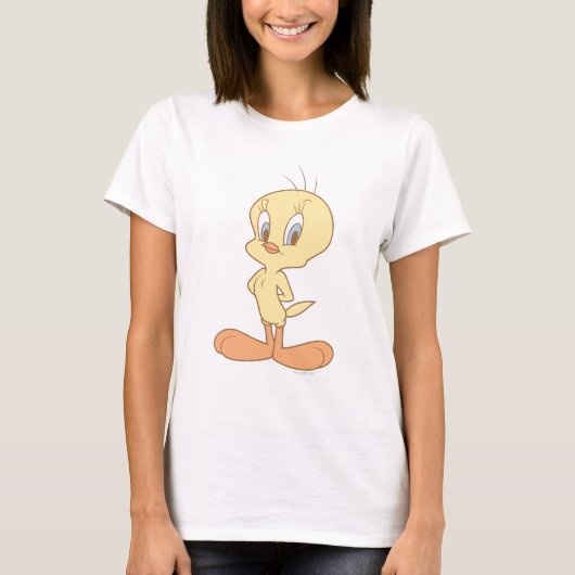 TWEETY™ Rechtop Staand T-shirt (Voorkant)