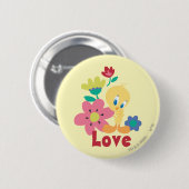 TWEETY™ Red Love Ronde Button 5,7 Cm (Voorkant /achterkant)