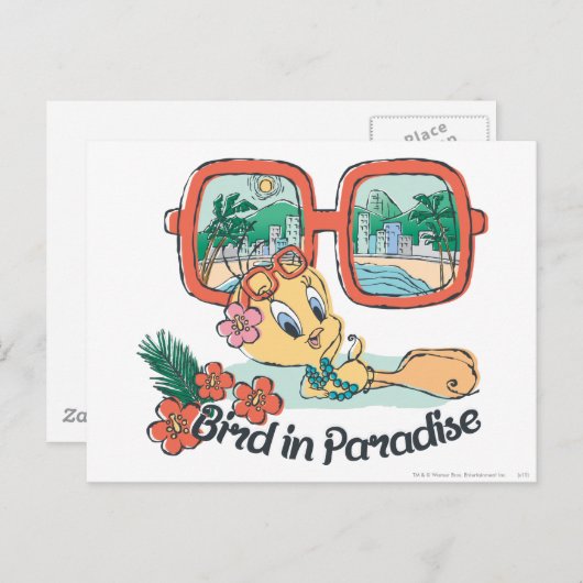 TWEETY™ Rio Briefkaart (Voorkant / Achterkant)