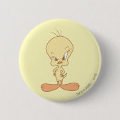 Tweety Ronde Button 5,7 Cm (Voorkant)